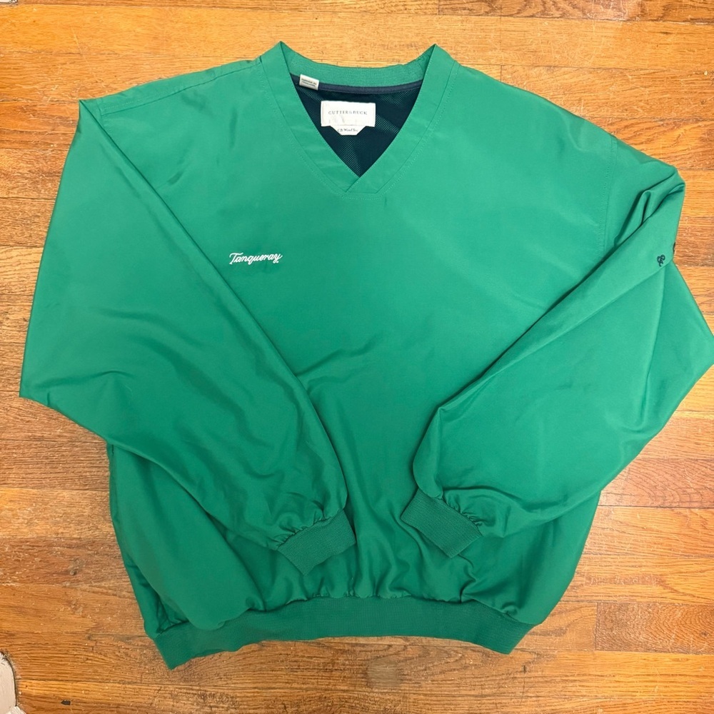 Cutter and Buck Men’s Green Pull over size large